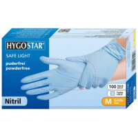 HYGOSTAR® Nitrilhandschuhe Safe Light, puderfrei,...
