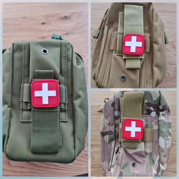Taktische EH Tasche zur Eigen,- und Kameradenhilfe Sand