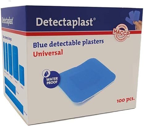 Detectaplast® Pflaster 50 Stück, detektierbar & X-Ray, blau, 50 mm x 72 mm