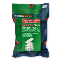 nextRESCUE® Red Point Training Komprimierte Gaze...