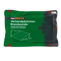 nextRESCUE® Brandwunden-Verbandpäckchen /...